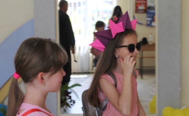 орігамі у вигляді діадеми